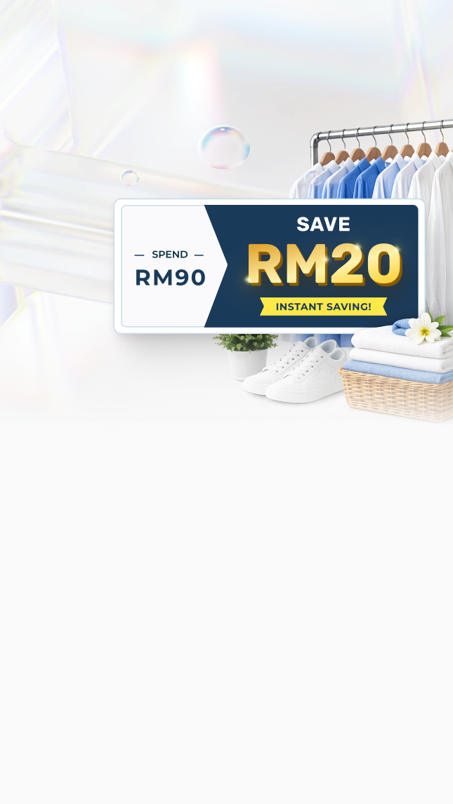 Belanja RM90 dan jimat RM20 untuk dobi
