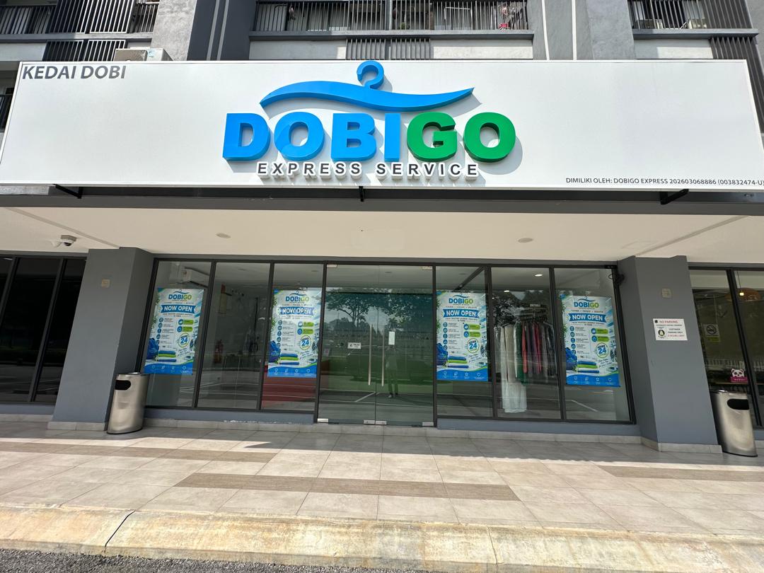 Dobigo Express shopfront and entrance in Shah Alam