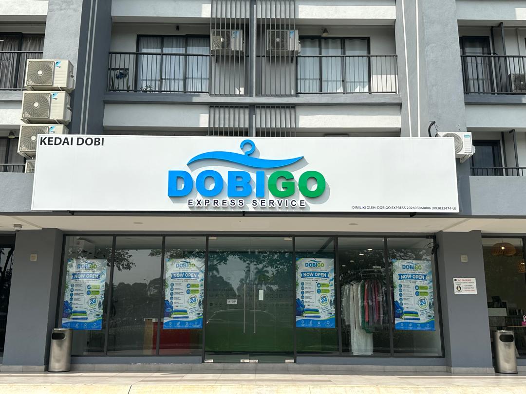 Dobigo Express kedai dobi at Dian Residensi, Shah Alam